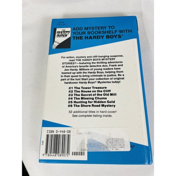 The Secret of the Caves Hardy Boys Book 7 Vintage Hardcover Adventure - Picture 2 of 11